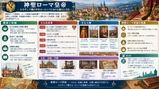 ヨーロッパ変革期を担った神聖ローマ帝国の皇帝と皇族