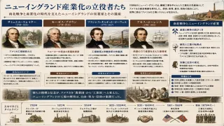 ローウェル工業化を支えた慈善家アモス・ローレンス