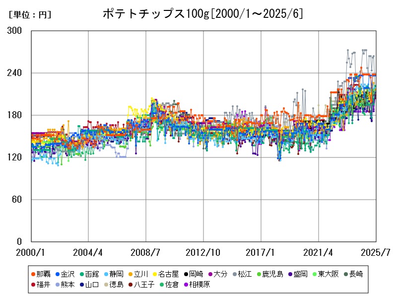 ポテトチップス100g