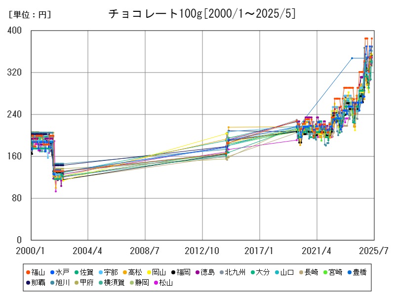 チョコレート100g