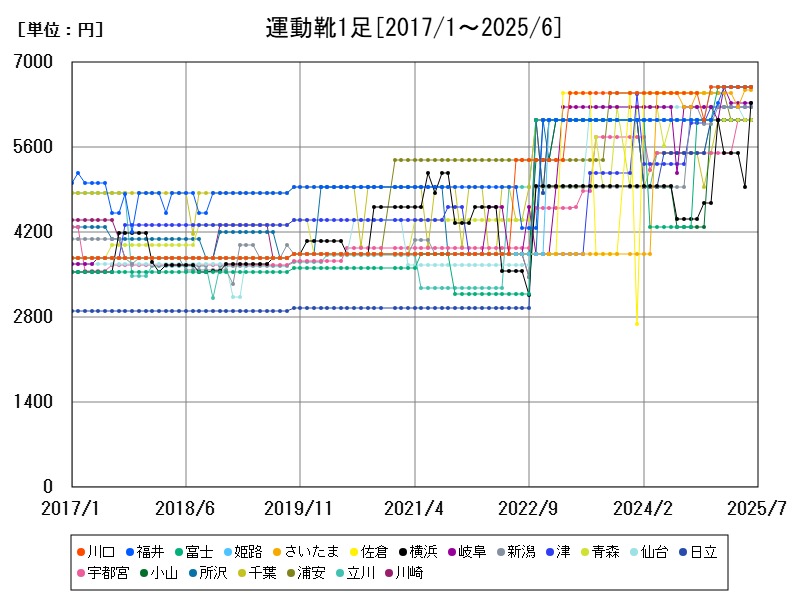 運動靴1足